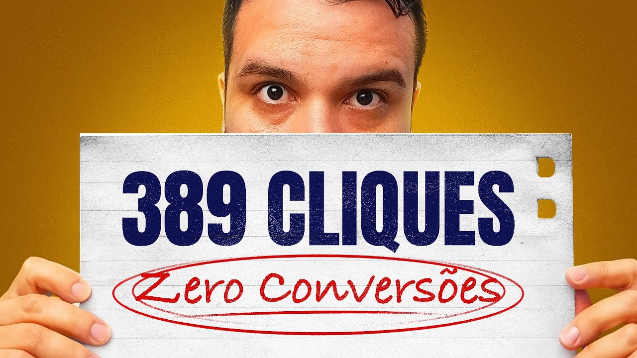 Muitos Cliques e Zero Conversões no Google Ads: O Que Fazer?